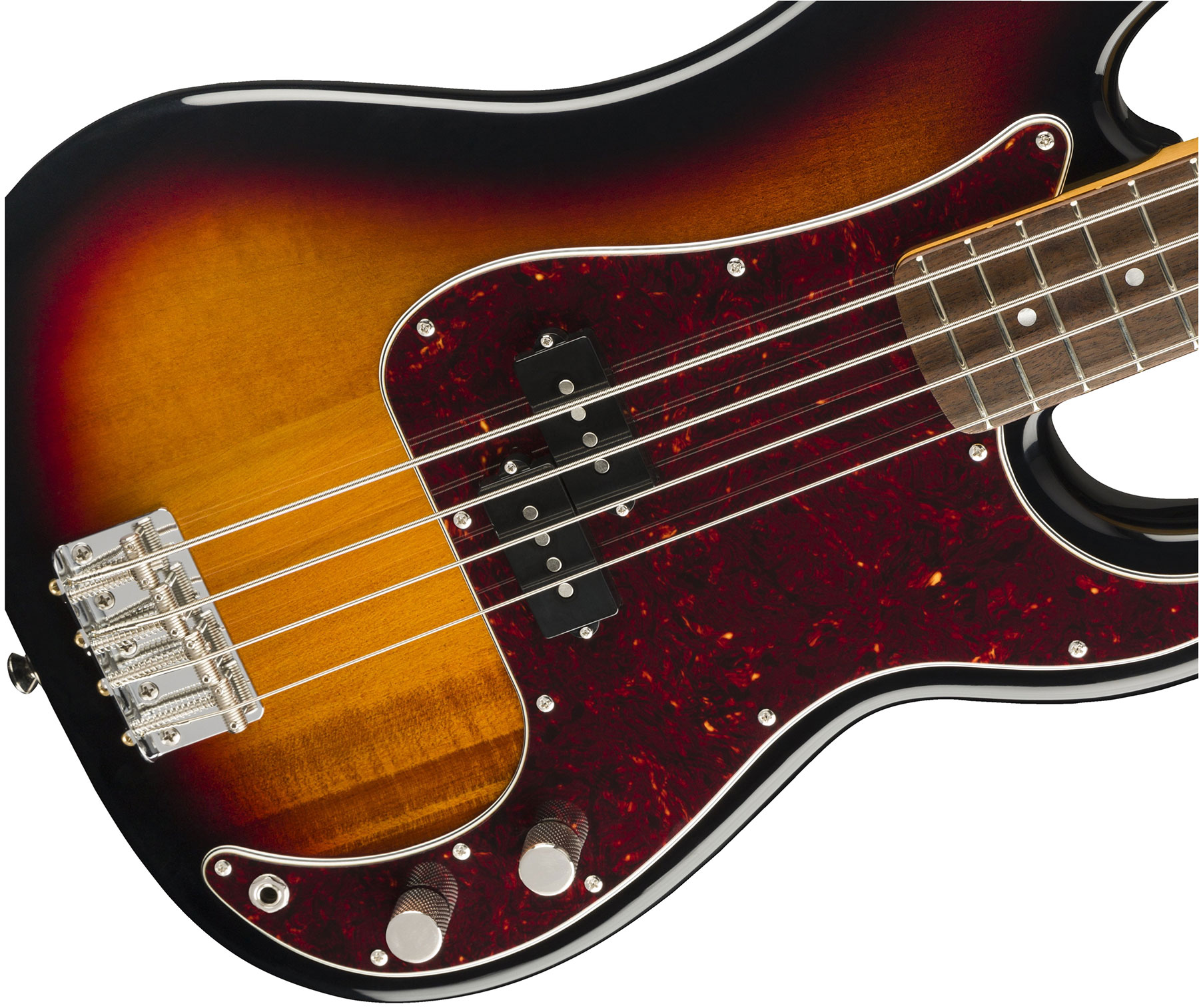 Squier Precision Bass Classic Vibe 60s 2019 Lau - 3-color Sunburst - Bajo eléctrico de cuerpo sólido - Variation 2