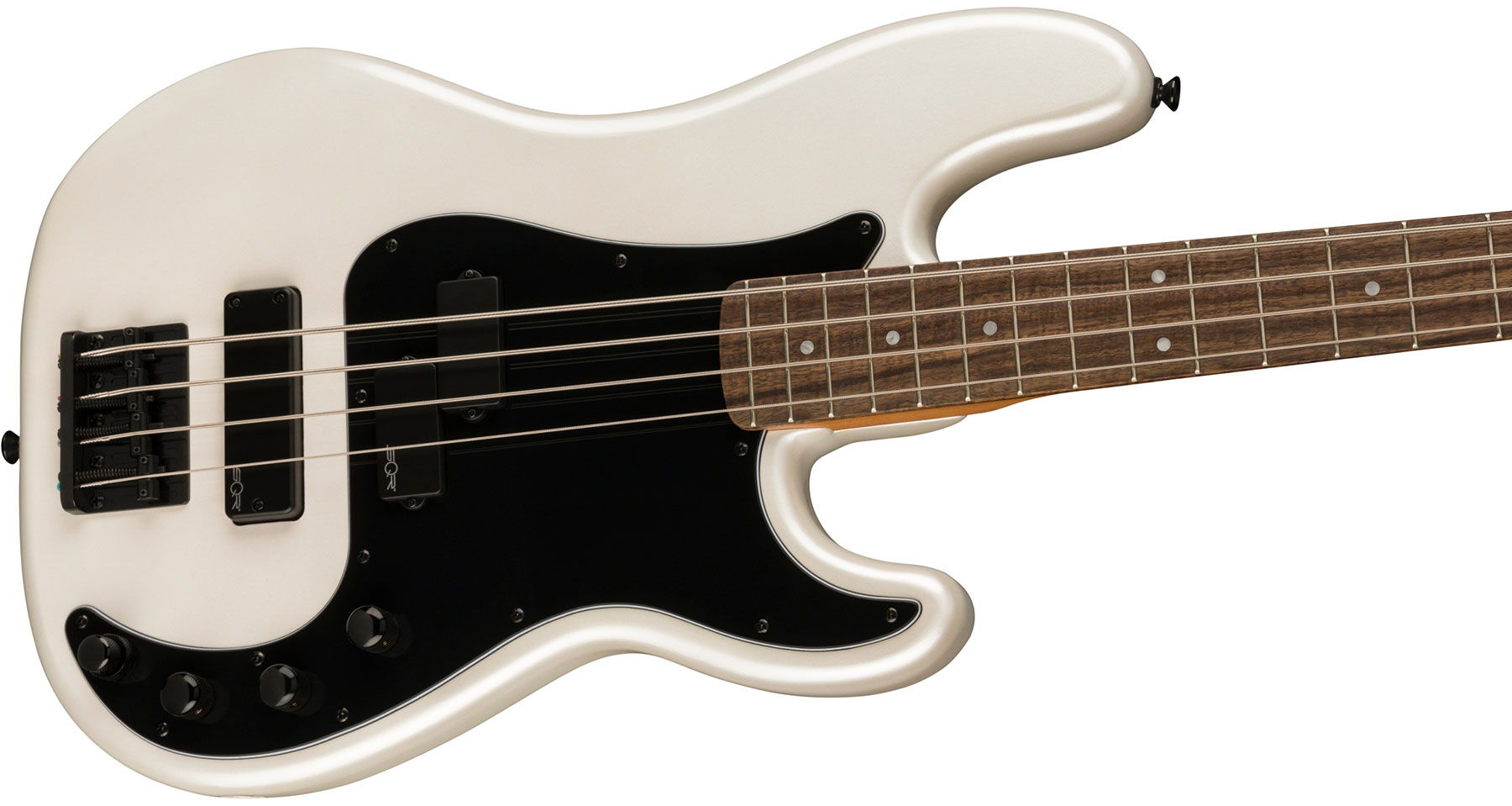 Squier Precision Bass Ph Contemporary Active Lau - Pearl White - Bajo eléctrico de cuerpo sólido - Variation 2