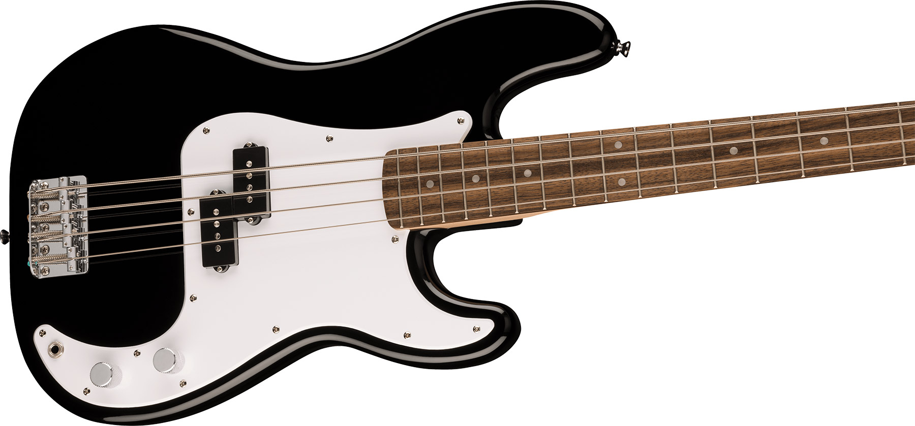 Squier Precision Bass Sonic Lau - Black - Bajo eléctrico de cuerpo sólido - Variation 2