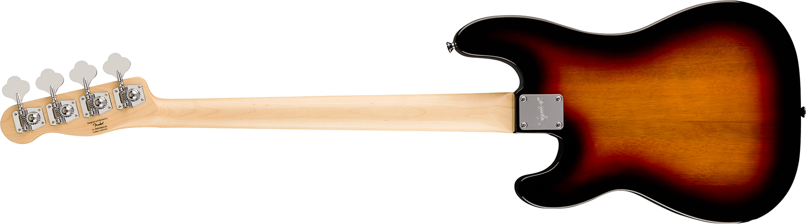 Squier Precision Bass Thinline Sj Paranormal Lau - 3-color Sunburst - Bajo eléctrico de cuerpo sólido - Variation 1
