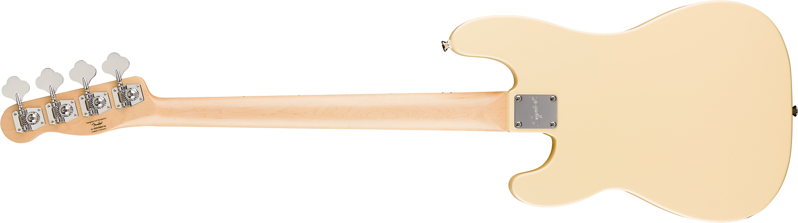 Squier Precision Bass Thinline Sj Paranormal Mn - Vintage White - Bajo eléctrico de cuerpo sólido - Variation 1