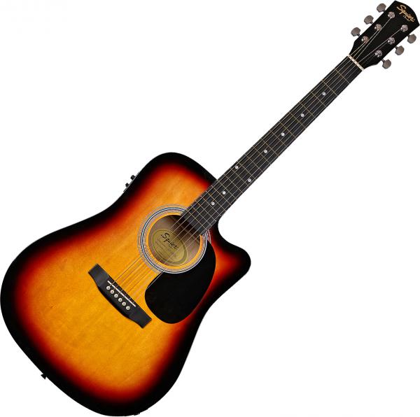 Fender Squier SA-105 Black Set Completo
