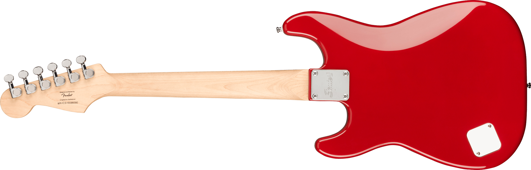 Squier Mini Strat V2 Ht Sss Lau - Dakota Red - Guitarra eléctrica con forma de str. - Variation 1