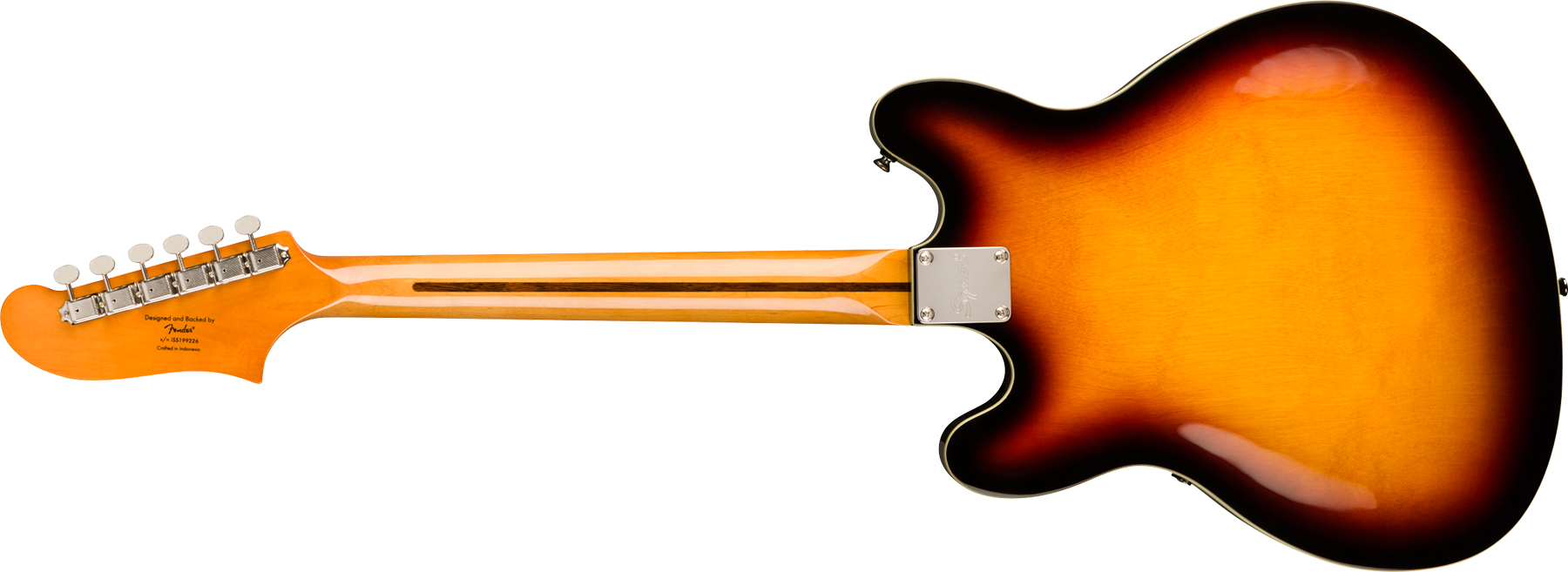 Squier Starcaster Classic Vibe 2019 Hh Ht Mn - 3-color Sunburst - Guitarra eléctrica semi caja - Variation 1