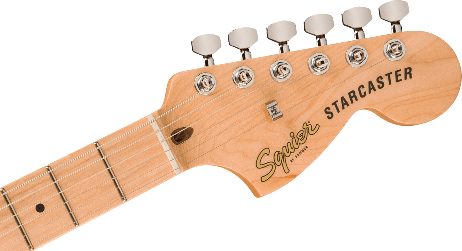 Squier Starcaster Deluxe Affinity 2h Ht Mn - Sienna Sunburst - Guitarra electrica retro rock - Variation 4