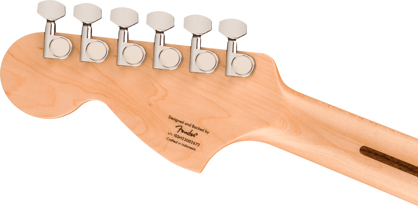 Squier Starcaster Deluxe Affinity Ind 2h Ht Lau - Olympic White - Guitarra electrica retro rock - Variation 4