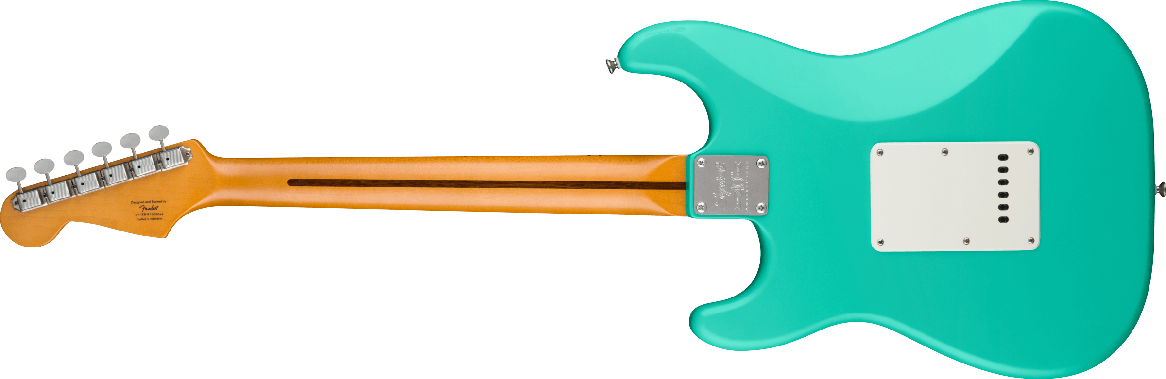 Squier Strat 40th Anniversary Vintage Edition Mn - Satin Seafoam Green - Guitarra eléctrica con forma de str. - Variation 1