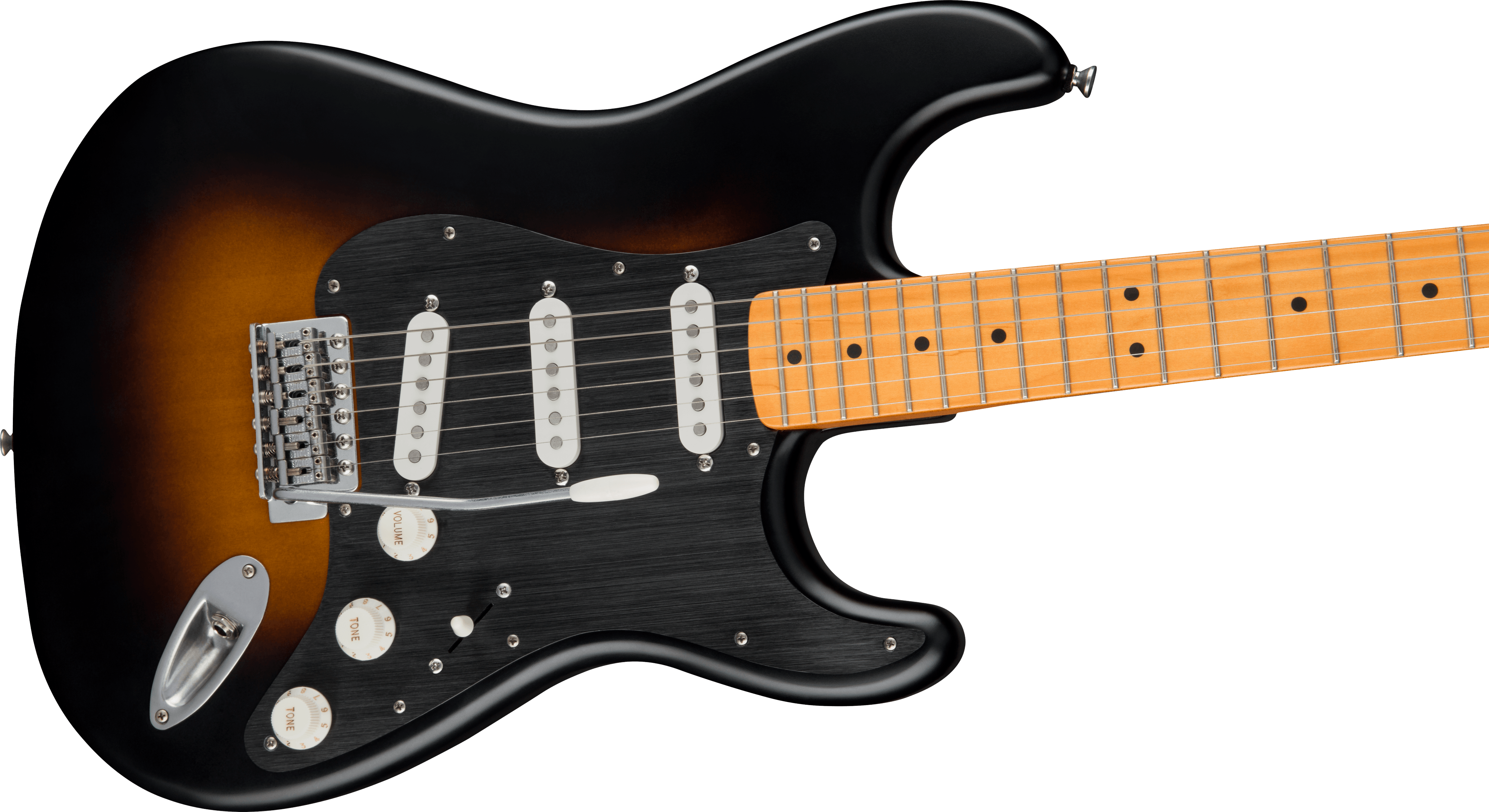 Squier Strat 40th Anniversary Vintage Edition Mn - Satin Wide 2-color Sunburst - Guitarra eléctrica con forma de str. - Variation 3