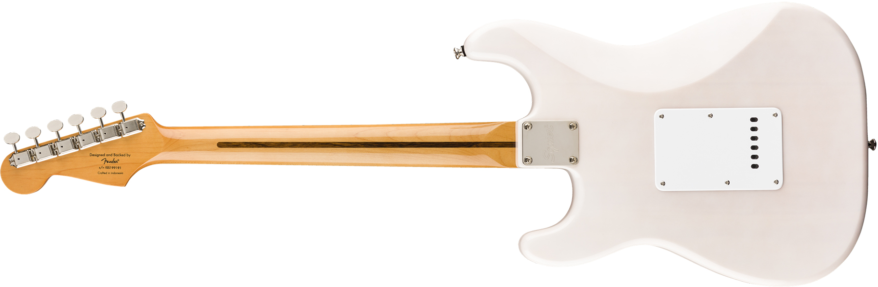 Squier Strat '50s Classic Vibe 2019 Mn 2019 - White Blonde - Guitarra eléctrica con forma de str. - Variation 1