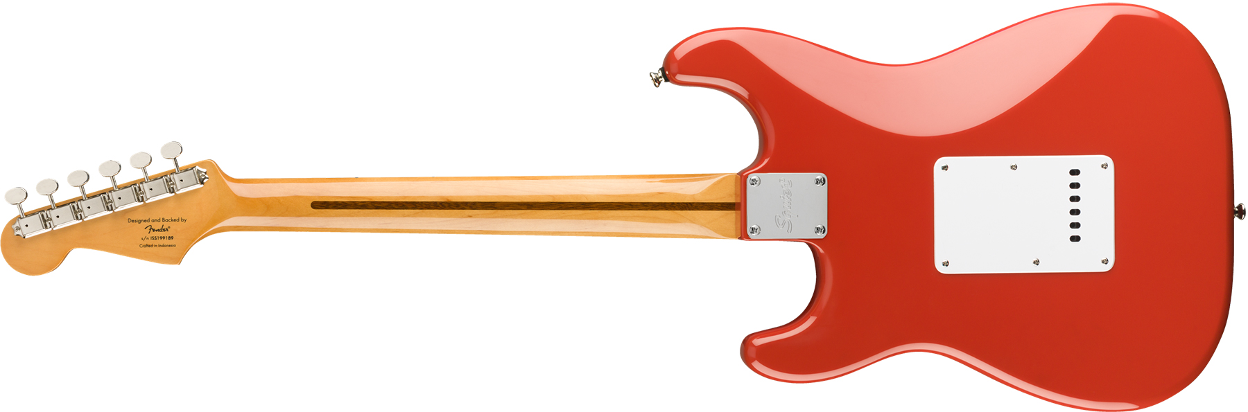 Squier Strat '50s Classic Vibe 2019 Mn 2019 - Fiesta Red - Guitarra eléctrica con forma de str. - Variation 1