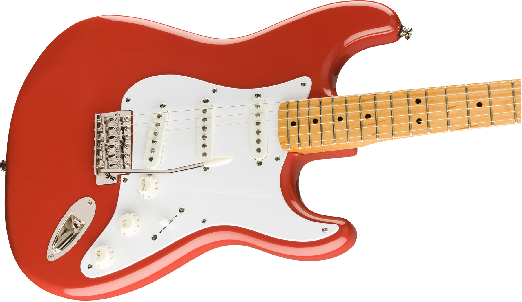 Squier Strat '50s Classic Vibe 2019 Mn 2019 - Fiesta Red - Guitarra eléctrica con forma de str. - Variation 2