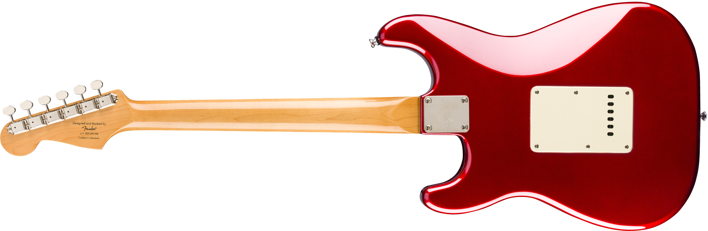 Squier Strat '60s Classic Vibe 2019 Lau 2019 - Candy Apple Red - Guitarra eléctrica con forma de str. - Variation 1