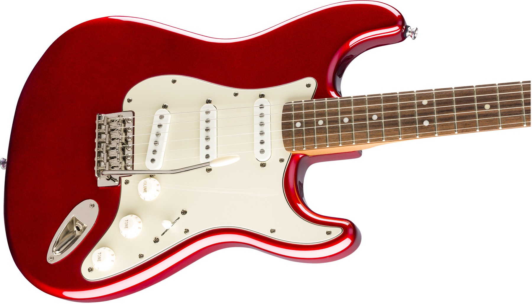 Squier Strat '60s Classic Vibe 2019 Lau 2019 - Candy Apple Red - Guitarra eléctrica con forma de str. - Variation 2