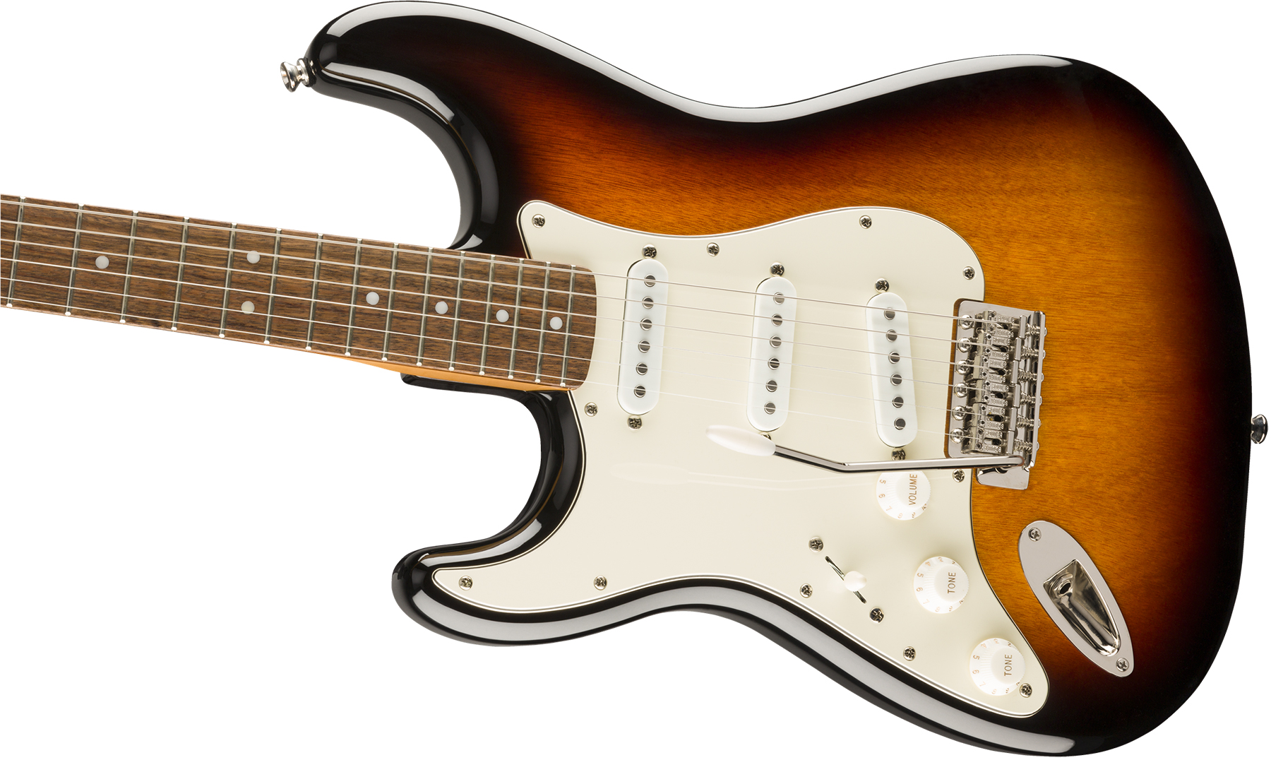 Squier Strat '60s Lh Gaucher Classic Vibe 2019 Lau - 3-color Sunburst - Guitarra electrica para zurdos - Variation 2