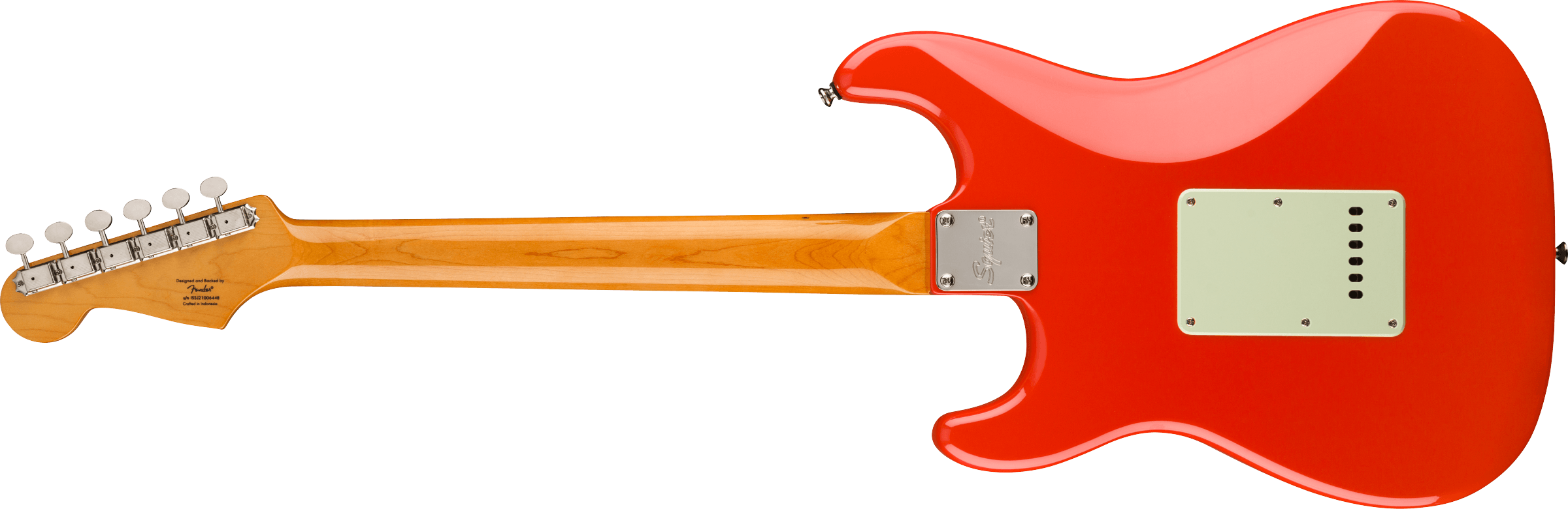 Squier Strat '60s Classic Vibe Fsr Ltd Lau - Fiesta Red - Guitarra eléctrica con forma de str. - Variation 2