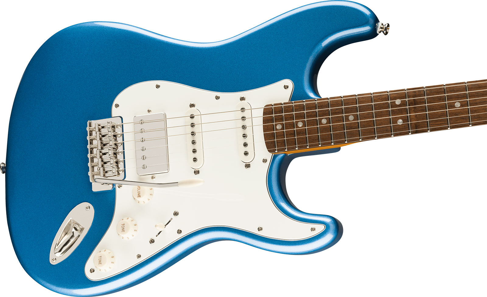 Squier Strat 60s Classic Vibe Ltd Hss Trem Lau - Lake Placid Blue - Guitarra electrica retro rock - Variation 2