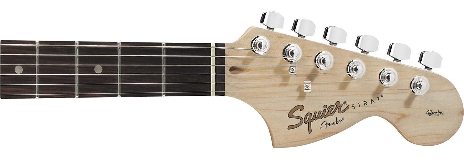 Squier Strat Affinity Series 3s Lau - Surf Green - Guitarra eléctrica con forma de str. - Variation 3