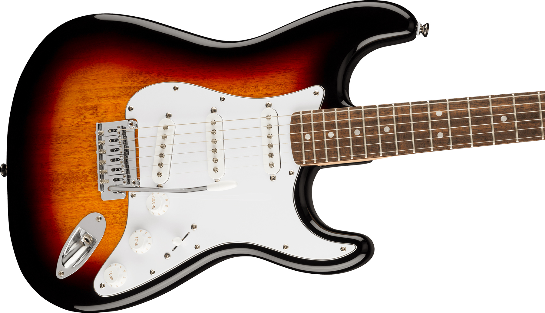 Squier Strat Affinity 2021 Sss Trem Lau - 3-color Sunburst - Guitarra eléctrica con forma de str. - Variation 2