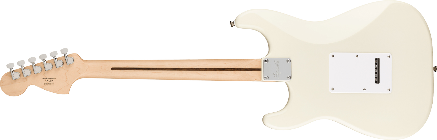 Squier Strat Affinity 2021 Sss Trem Mn - Olympic White - Guitarra eléctrica con forma de str. - Variation 1
