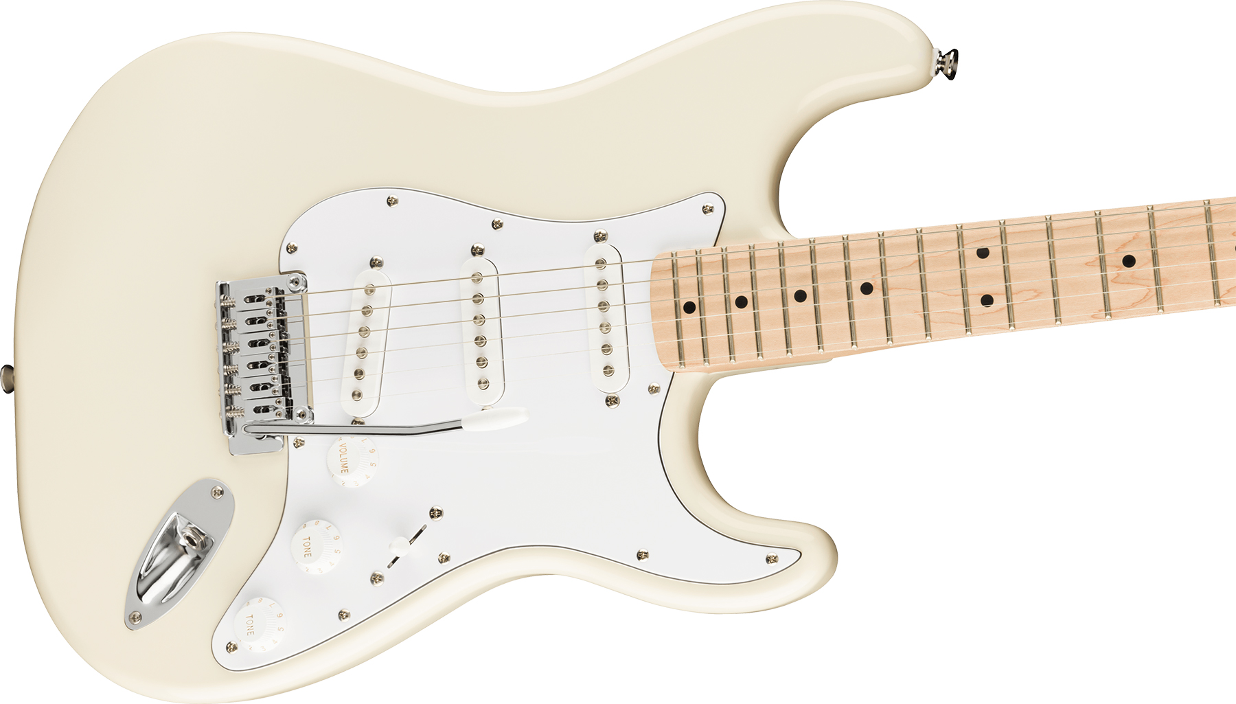 Squier Strat Affinity 2021 Sss Trem Mn - Olympic White - Guitarra eléctrica con forma de str. - Variation 2
