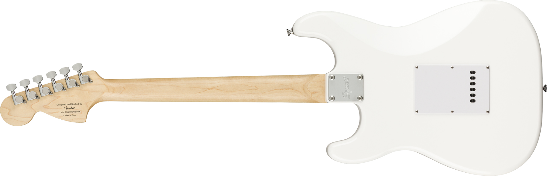 Squier Strat Affinity Fsr Ltd 2020 3s Trem Mn - Olympic White - Guitarra eléctrica con forma de str. - Variation 1