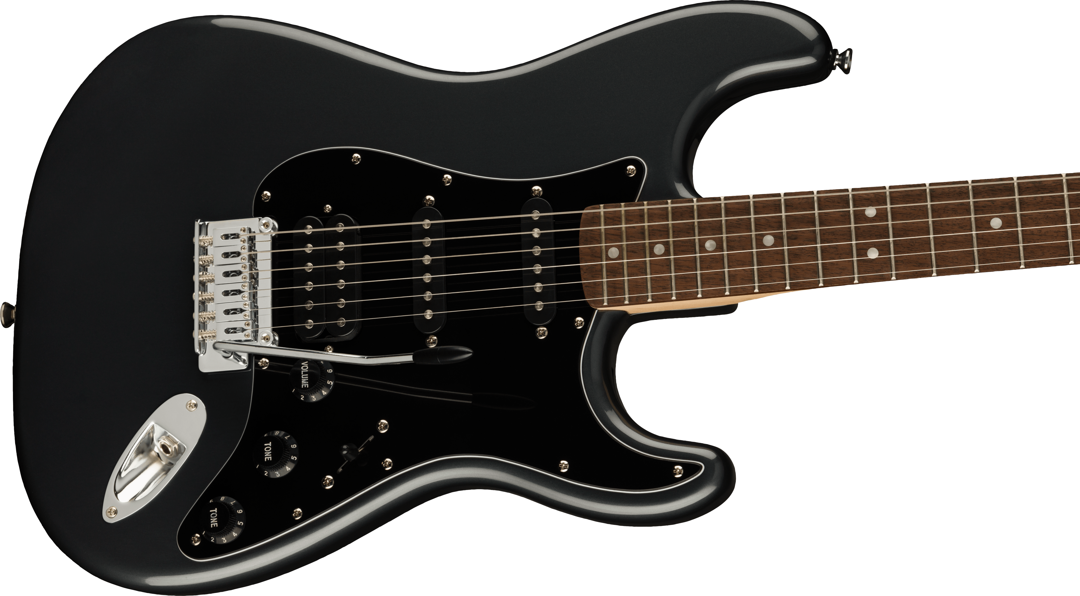 Squier Strat Affinity Hss Pack +fender Frontman 15g 2021 Trem Lau - Charcoal Frost Metallic - Packs guitarra eléctrica - Variation 3