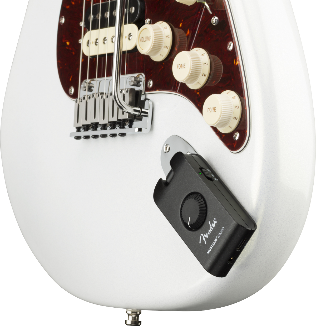 Squier Strat Affinity + Mustang Micro Pack 3s Trem Lau - Black - Packs guitarra eléctrica - Variation 9