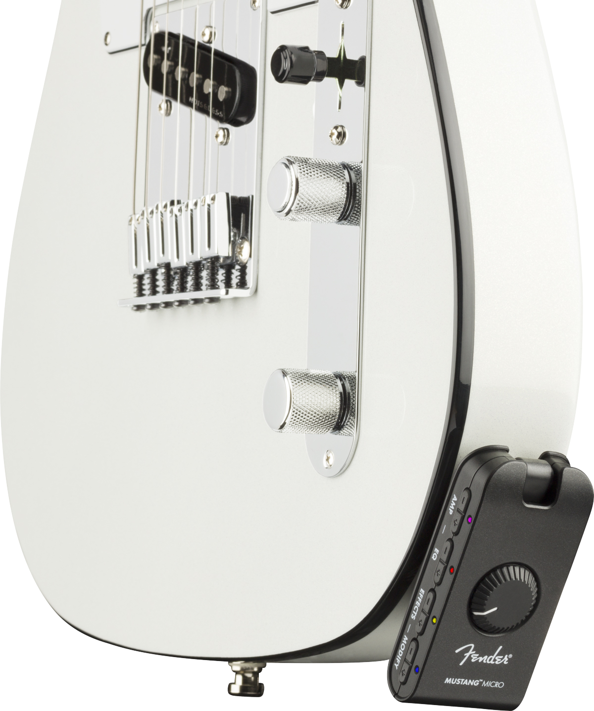 Squier Strat Affinity + Mustang Micro Pack 3s Trem Lau - Black - Packs guitarra eléctrica - Variation 8