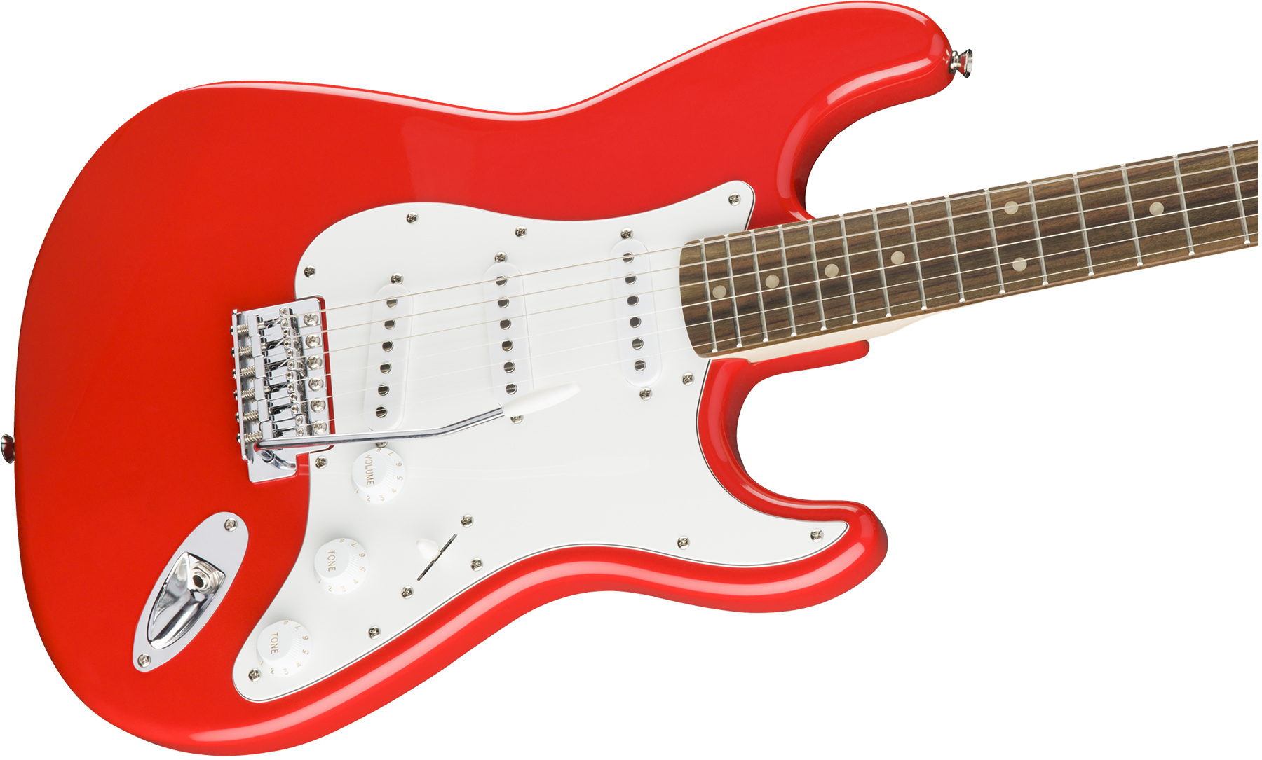 Squier Strat Affinity Sss Trem Lau - Race Red - Guitarra eléctrica con forma de str. - Variation 2