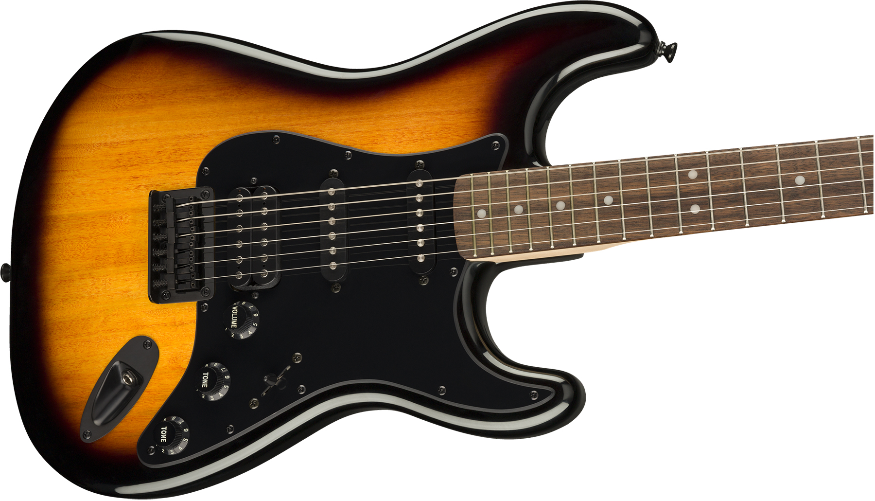 Squier Strat Bullet Fsr Ltd Hss Ht Lau - 2-color Sunburst - Guitarra eléctrica con forma de str. - Variation 2