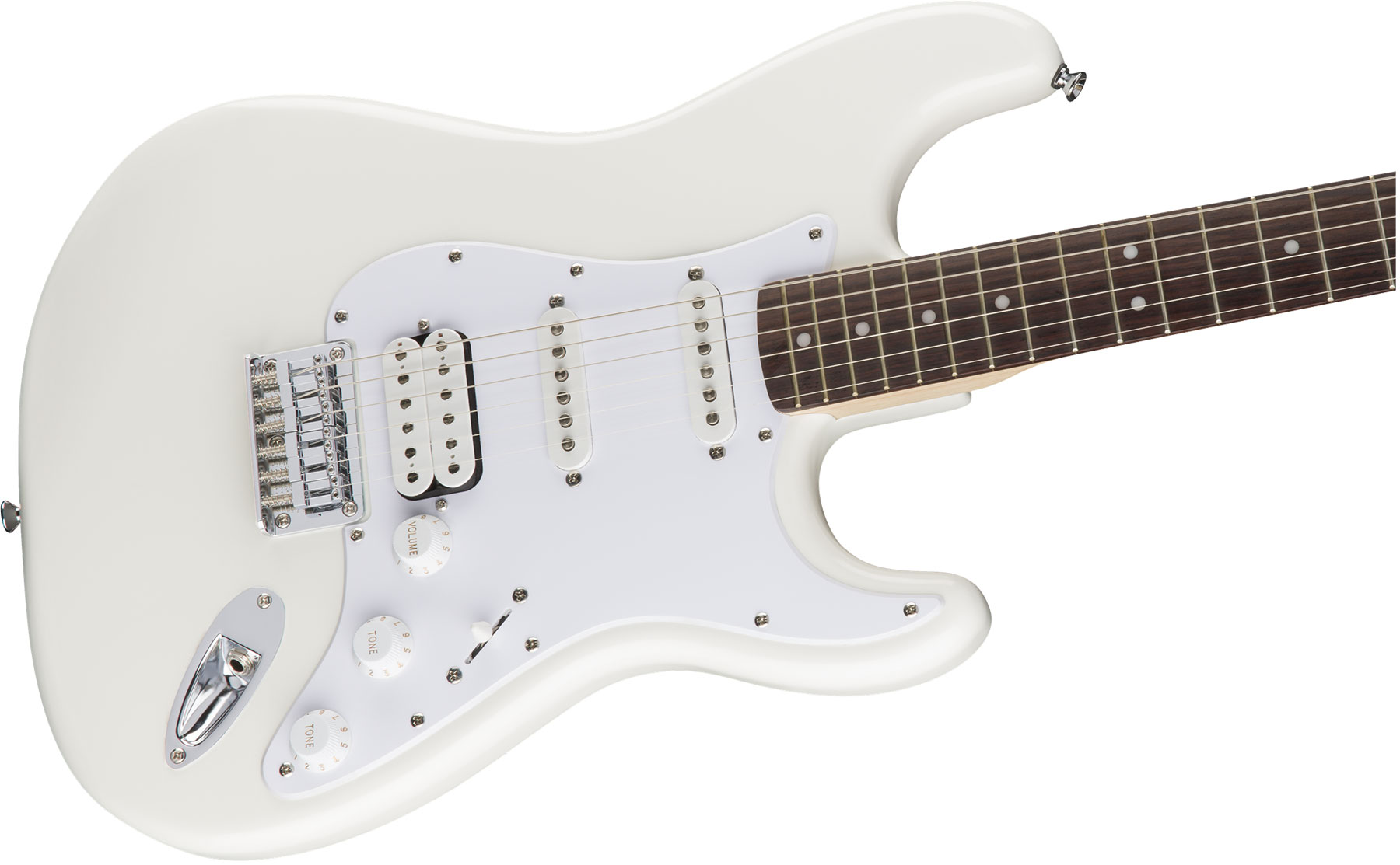 Squier Bullet Stratocaster Ht Hss (lau) - Arctic White - Guitarra eléctrica con forma de str. - Variation 2