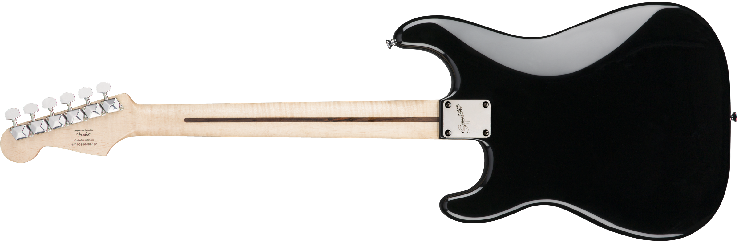 Squier Strat Bullet Ht 3s Lau - Black - Guitarra eléctrica con forma de str. - Variation 1