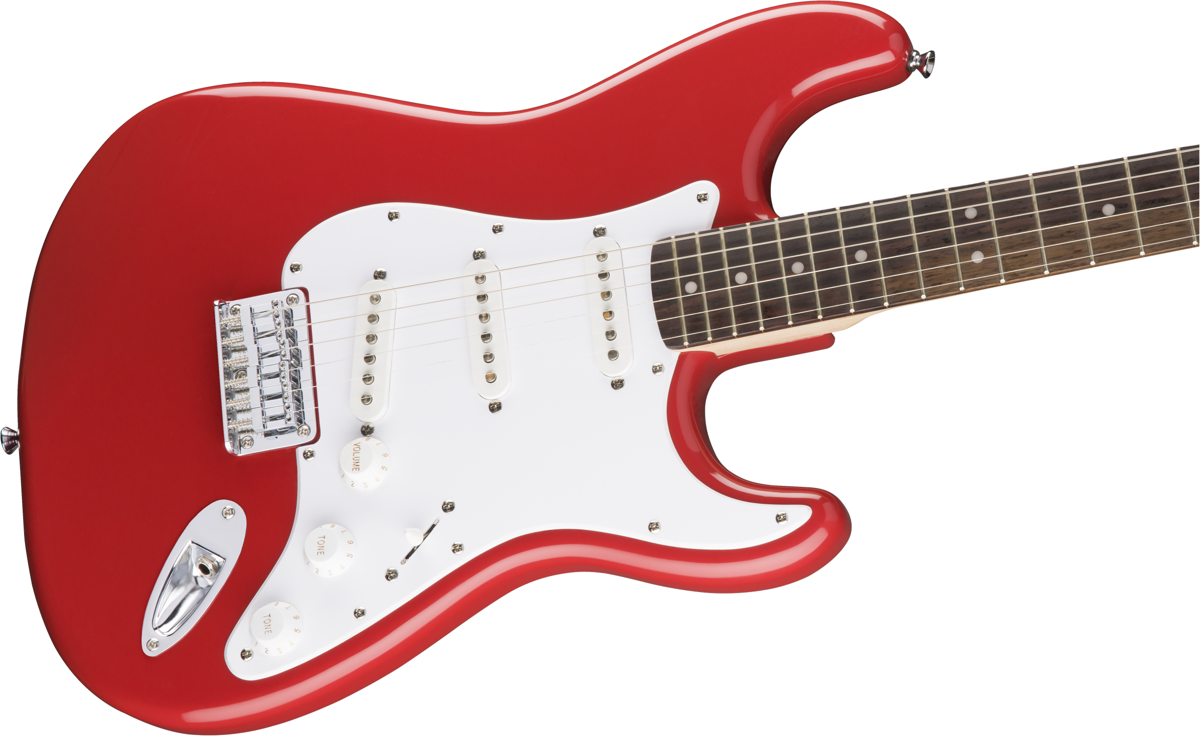 Squier Bullet Stratocaster Ht Sss (lau) - Fiesta Red - Guitarra eléctrica con forma de str. - Variation 2