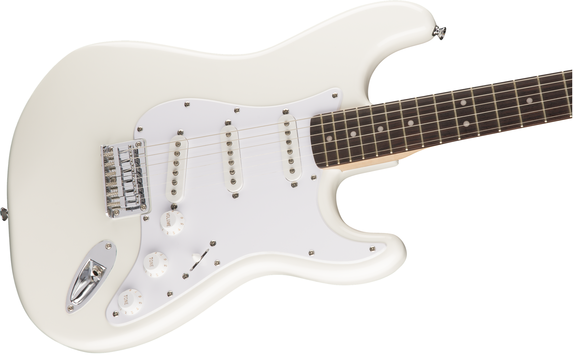 Squier Bullet Stratocaster Ht Sss (lau) - Arctic White - Guitarra eléctrica con forma de str. - Variation 2