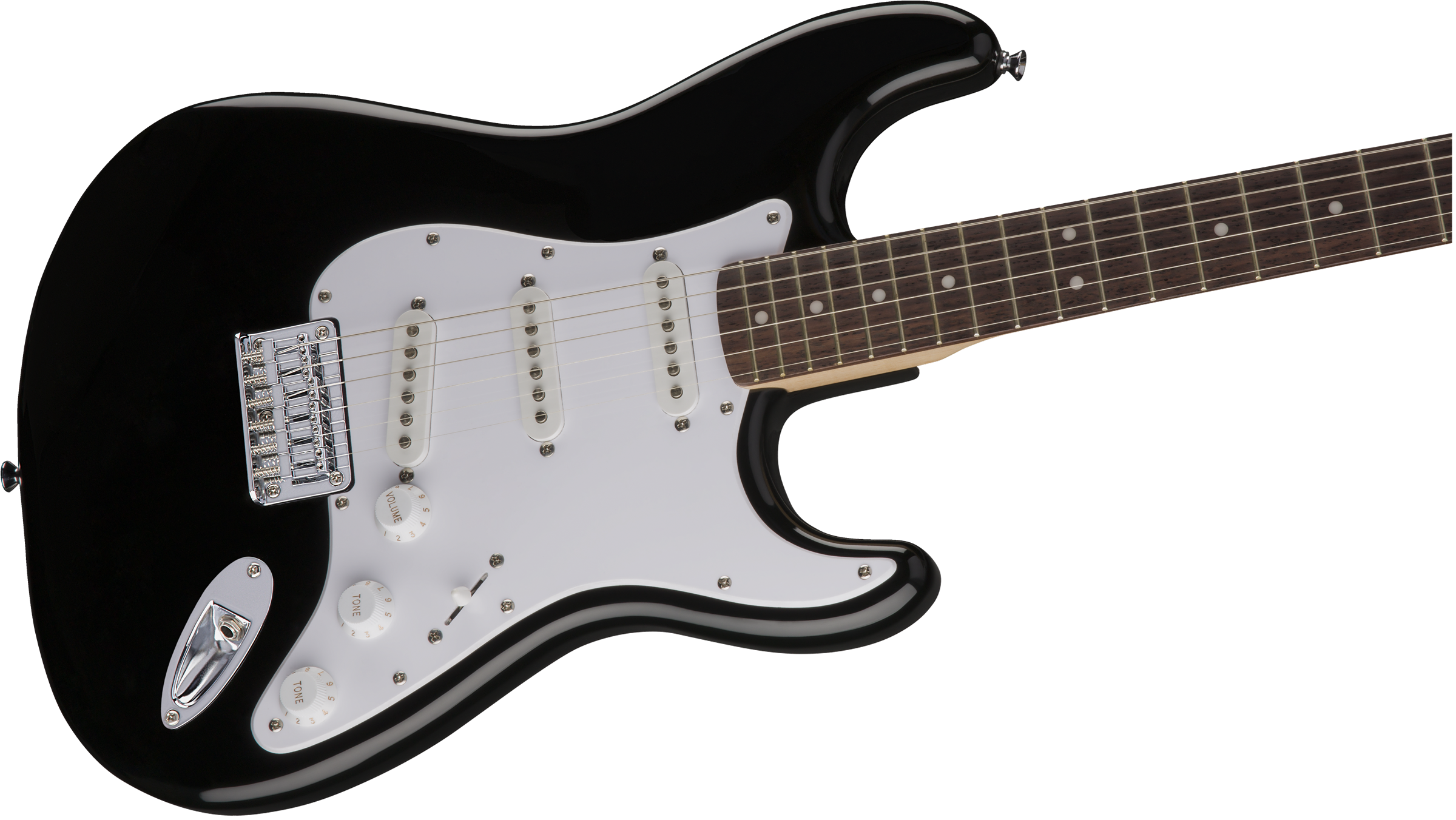 Squier Strat Bullet Ht 3s Lau - Black - Guitarra eléctrica con forma de str. - Variation 3