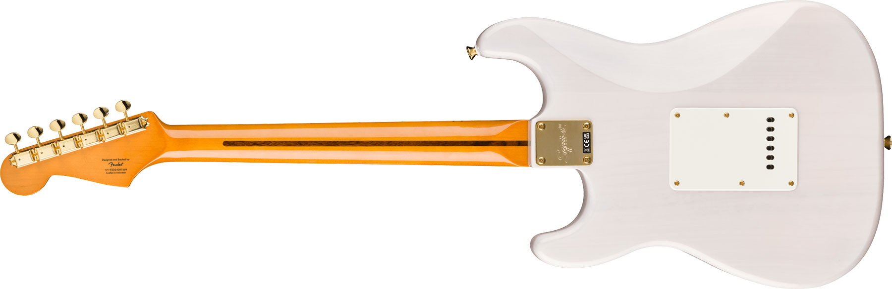 Squier Strat Classic Vibe '50s Fsr Ltd 3s Trem Mn - White Blonde - Guitarra eléctrica con forma de str. - Variation 1