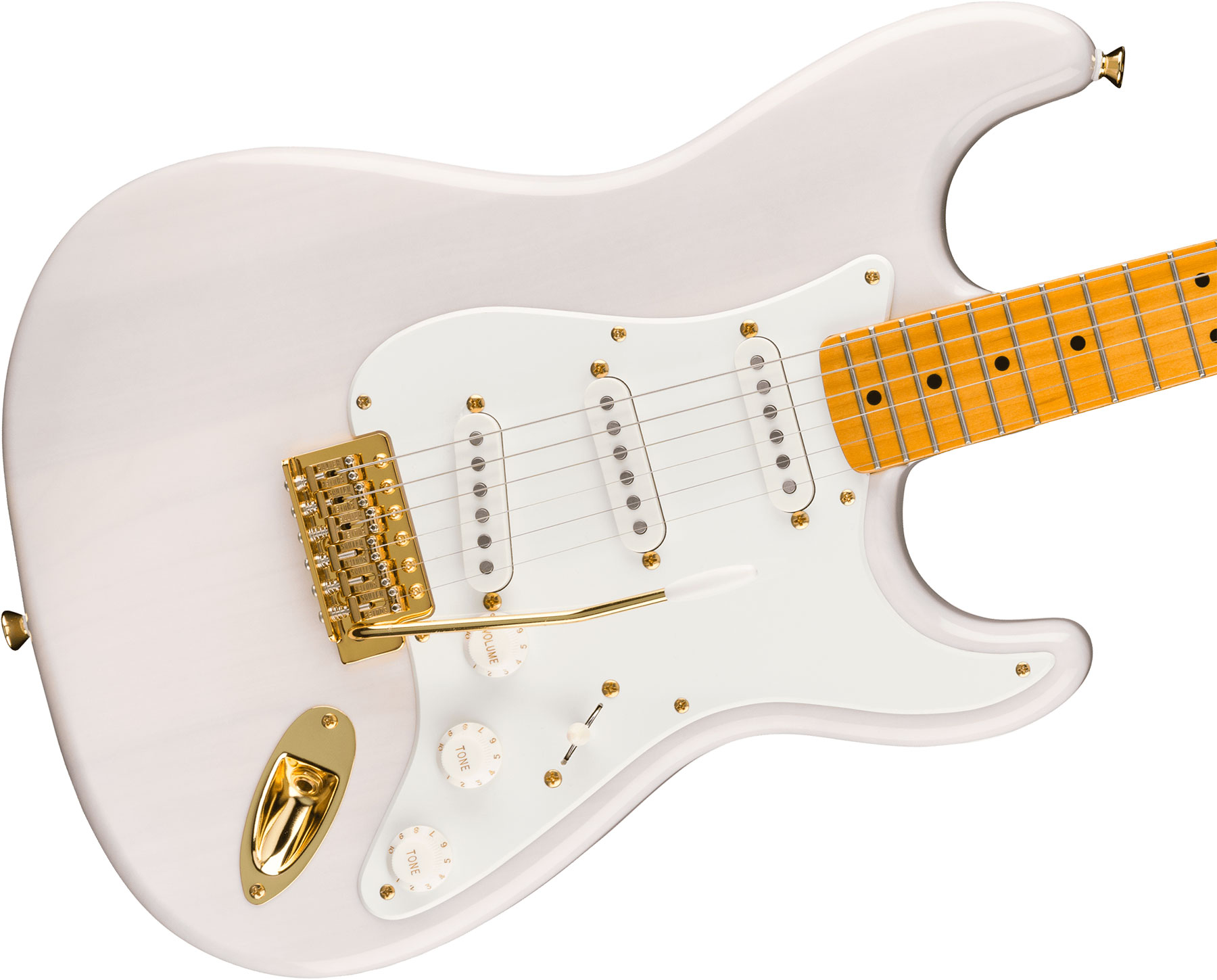 Squier Strat Classic Vibe '50s Fsr Ltd 3s Trem Mn - White Blonde - Guitarra eléctrica con forma de str. - Variation 2