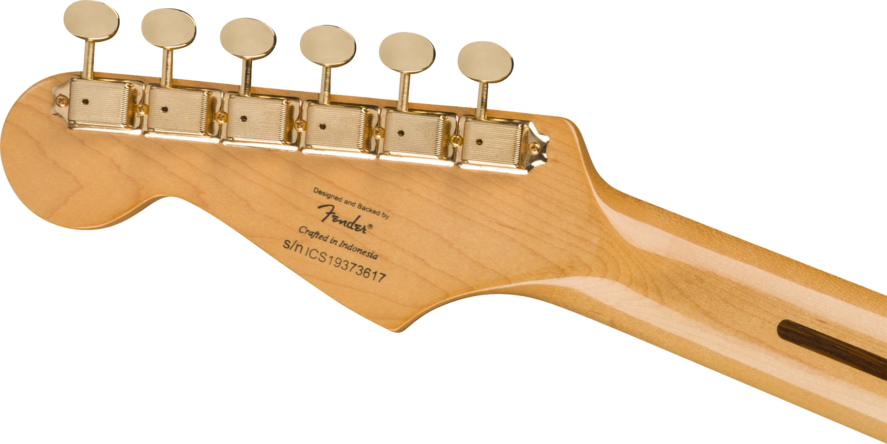 Squier Strat Classic Vibe '50s Fsr Ltd Mn - Fiesta Red With Gold Hardware - Guitarra eléctrica con forma de str. - Variation 3