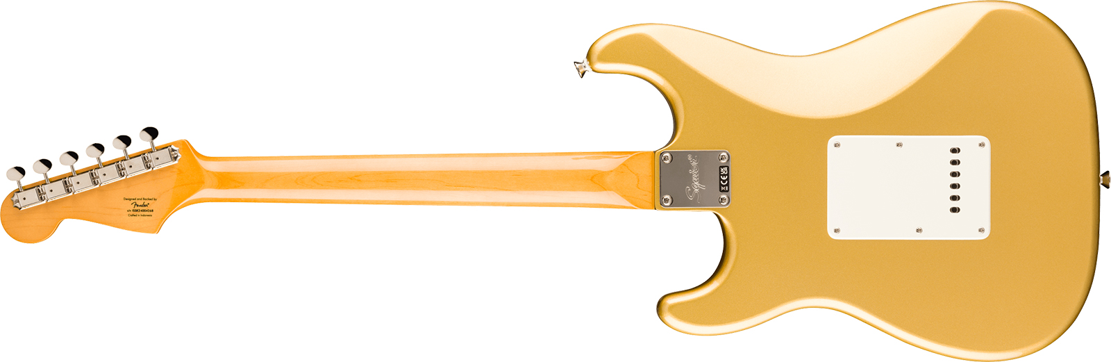 Squier Strat Classic Vibe Fsr Ltd 3s Trem Lau - Aztec Gold - Guitarra eléctrica con forma de str. - Variation 1