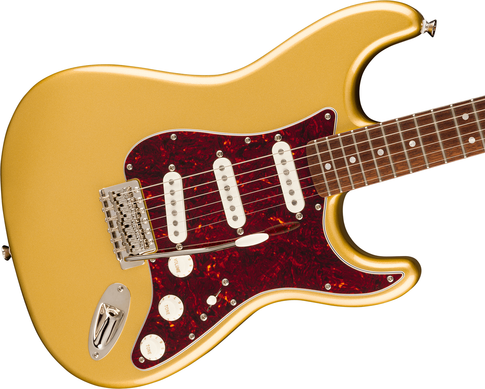 Squier Strat Classic Vibe Fsr Ltd 3s Trem Lau - Aztec Gold - Guitarra eléctrica con forma de str. - Variation 2