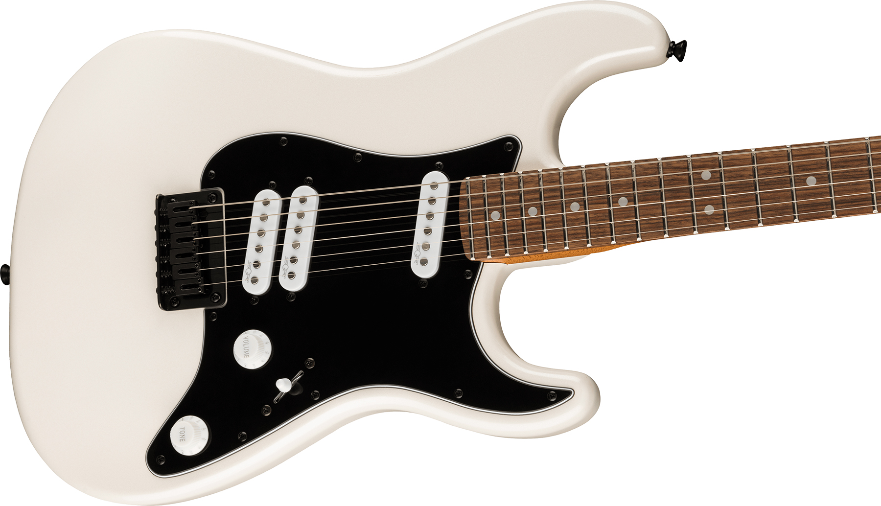 Squier Strat Contemporary Special Ht Sss Lau - Pearl White - Guitarra eléctrica con forma de str. - Variation 2