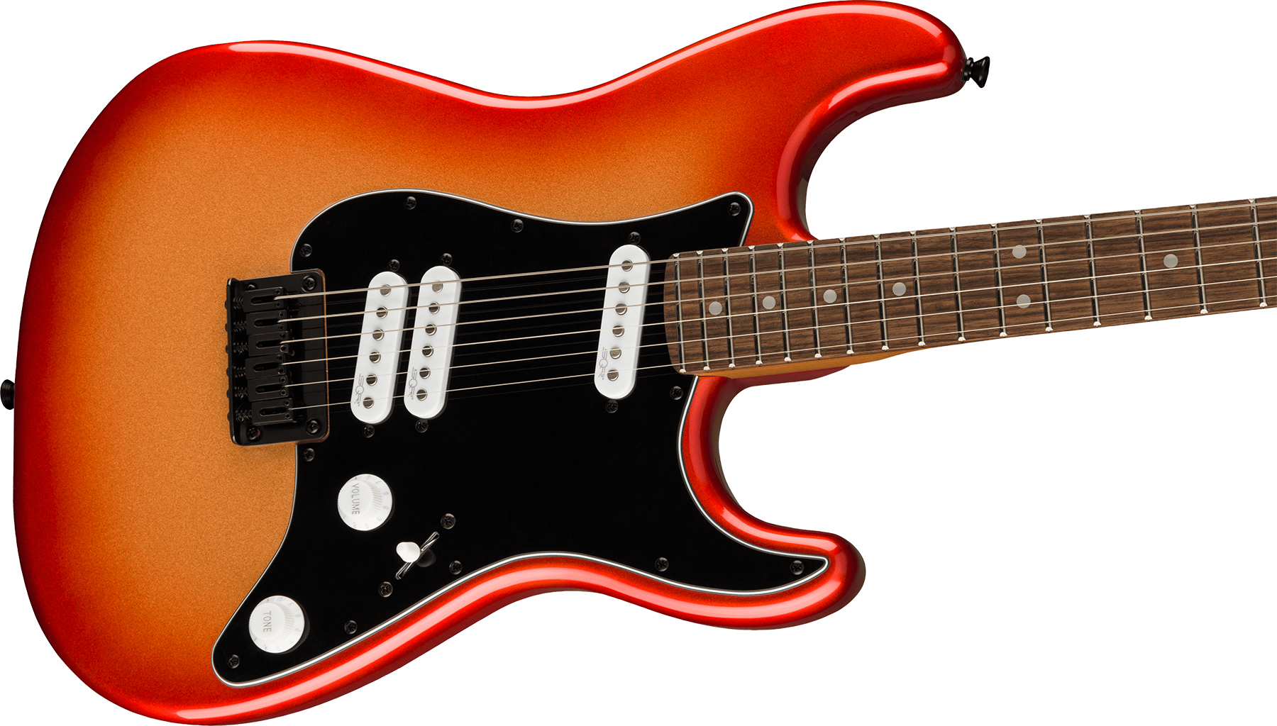 Squier Strat Contemporary Special Ht Sss Lau - Sunset Metallic - Guitarra eléctrica con forma de str. - Variation 2