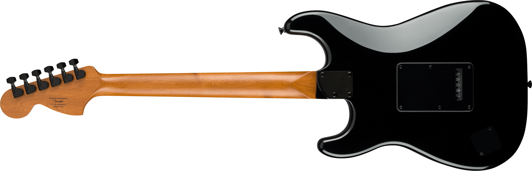 Squier Strat Contemporary Special Sss Trem Mn - Black - Guitarra eléctrica con forma de str. - Variation 1