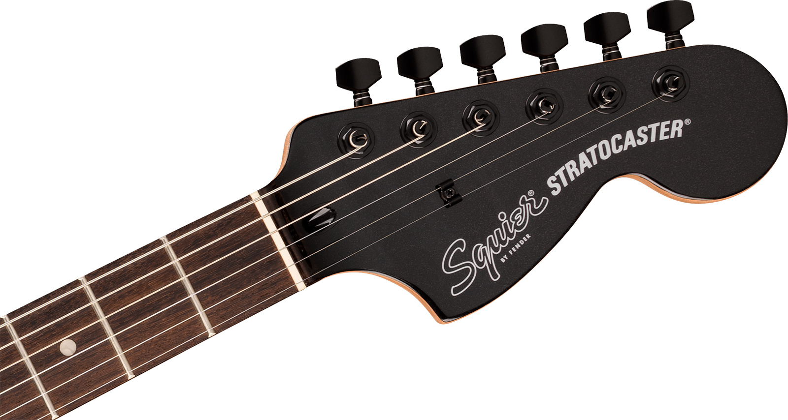 Squier Strat Hh Affinity 2h  Trem Lau - Metallic Black - Guitarra eléctrica con forma de str. - Variation 3
