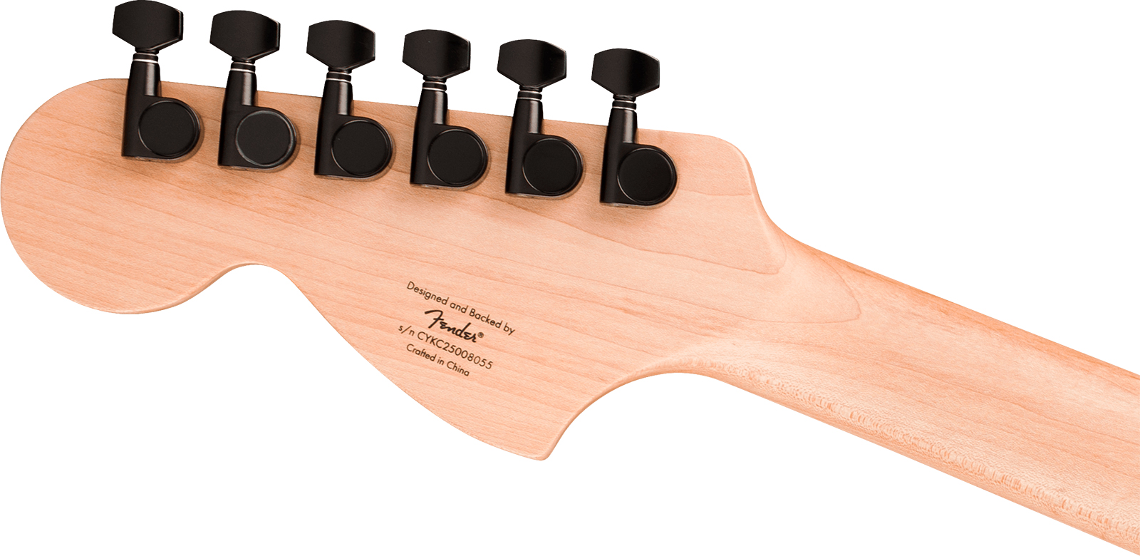 Squier Strat Hh Affinity 2h  Trem Lau - Metallic Black - Guitarra eléctrica con forma de str. - Variation 4