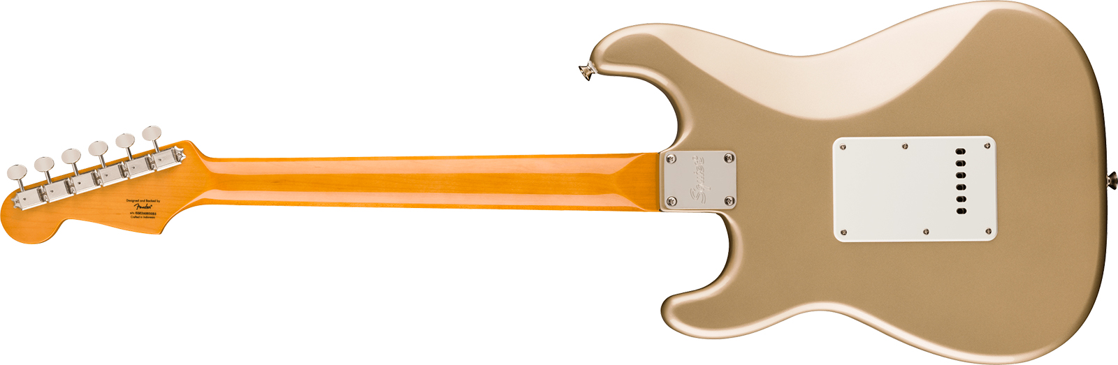 Squier Strat Hss 60s Classic Vibe Fsr Ltd Trem Lau - Shoreline Gold - Guitarra eléctrica con forma de str. - Variation 1