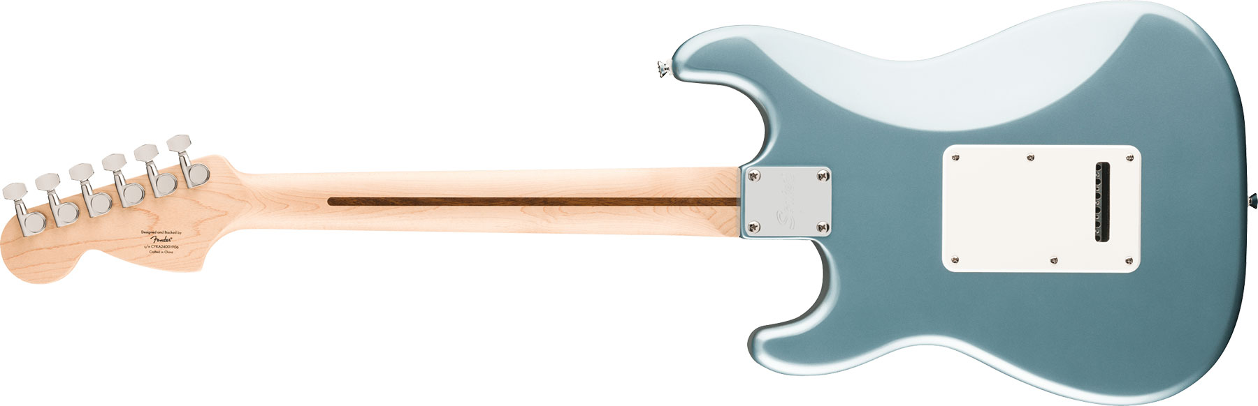 Squier Strat Jr Hss Affinity Ss Trem Lau - Ice Blue Metallic - Guitarra eléctrica con forma de str. - Variation 1