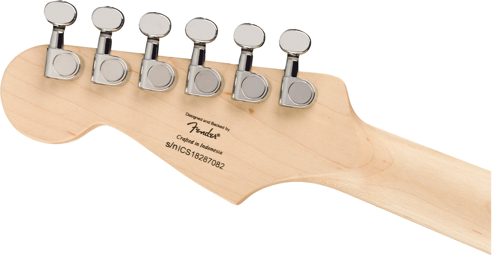 Squier Strat Mini Shsc 3s Ht Lau - Surf Green - Guitarra eléctrica para niños - Variation 3
