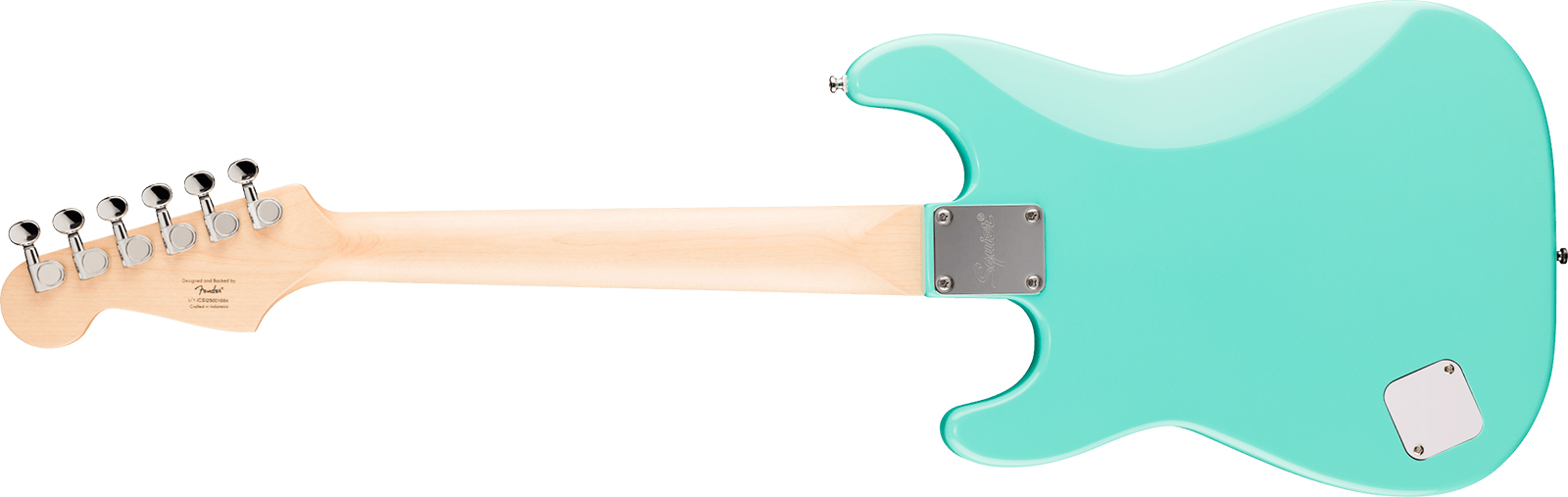 Squier Strat Mini Shsc 3s Ht Mn - Seafoam Green - Guitarra eléctrica para niños - Variation 1