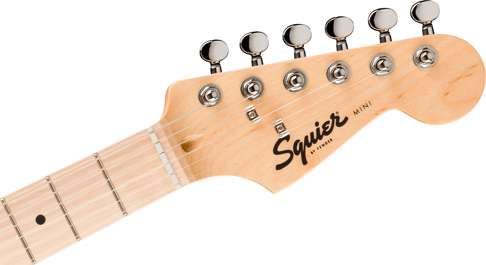 Squier Strat Mini Shsc 3s Ht Mn - California Blue - Guitarra eléctrica para niños - Variation 2